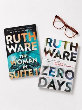 Ruth Ware Paperback Books Bundle Mystery Thriller Paperback Books Set of 2